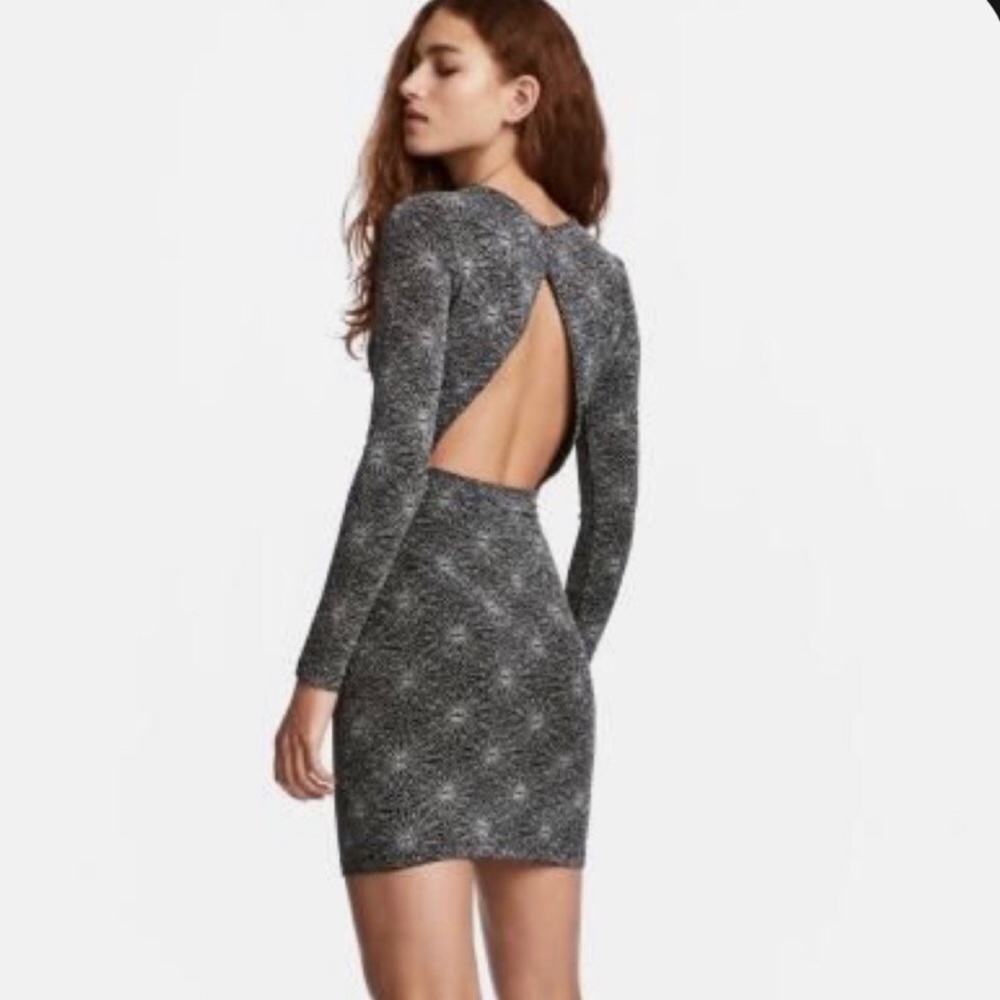 H&M Divided Glittery Bodycon New Years Eve Dress